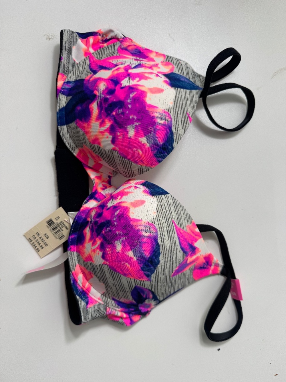 Victoria's  Secret PINK Push Up Bra New With Tags 32B